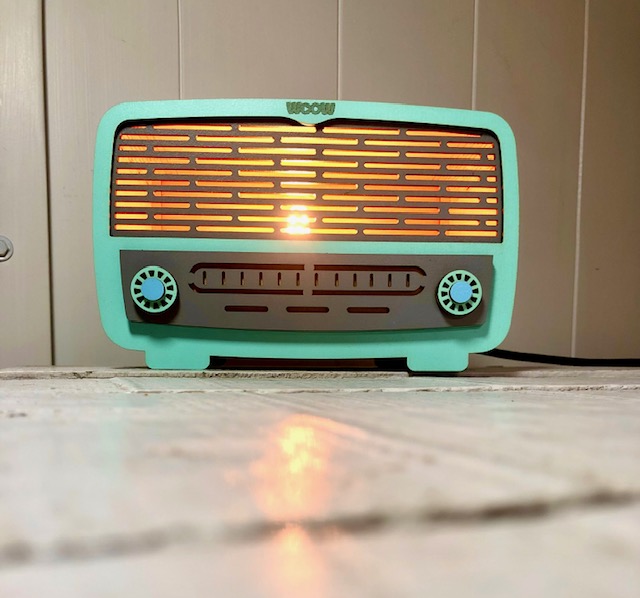 RADIO VELADOR RETRO